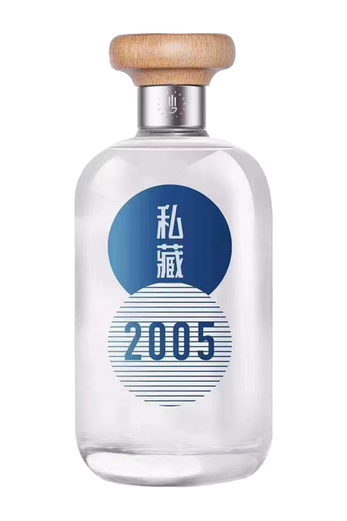 新款晶白料酒瓶- 012  